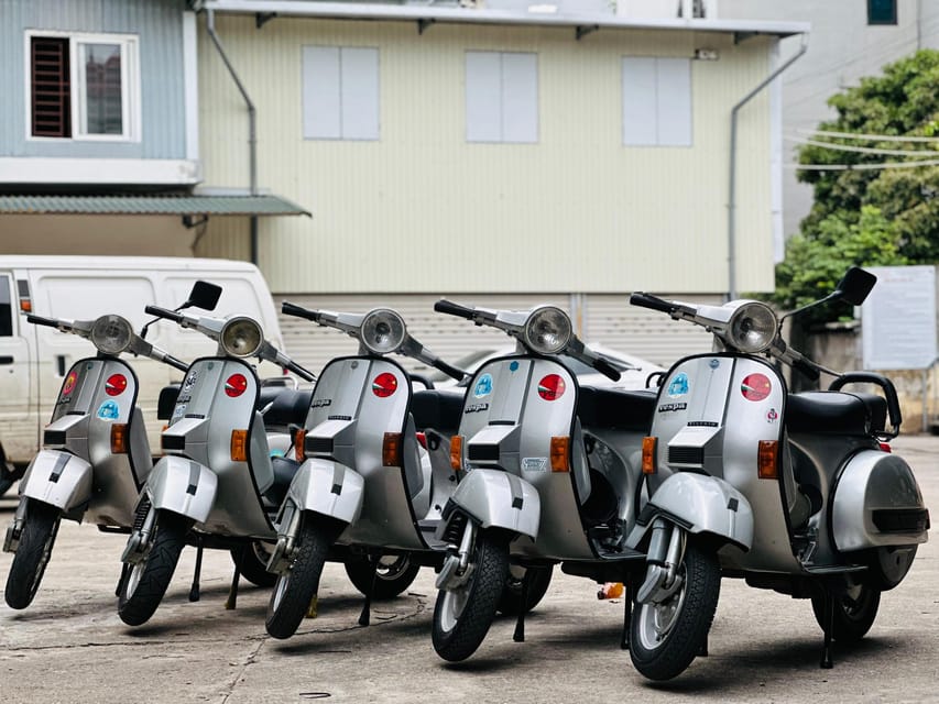 Hanoi: Food and Sightseeing Vespa Tour with 7 Tastings - The first ride through Hanoi’s back streets