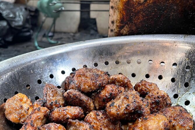 Hanoi Michelin Star Food Tour Via Jeep, Vespa or Motorbike - Coffee and the train at Hanoi Train Street