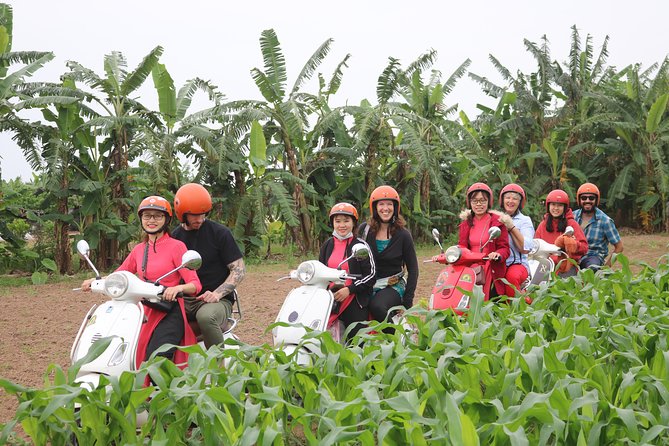 Hanoi Vespa Countryside Tour With Female Ao Dai Riders Half Day - Why a Vespa is the right way to leave Hanoi