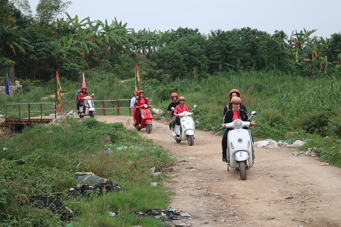 Hanoi Vespa Countryside Tour With Female Ao Dai Riders Half Day - What the five-hour schedule feels like