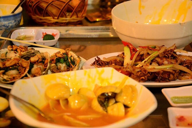 Hanoi Vespa Food Tours Led By Women - Crossing Long Bien Bridge by vintage Vespa
