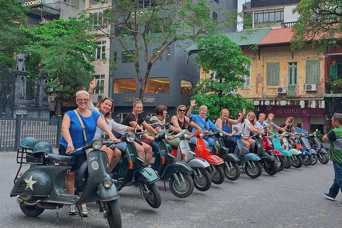 Hanoi Vespa Tours: Food + Culture + Fun on Army Vespa - Ba Dinh Square and Hanoi’s central sights