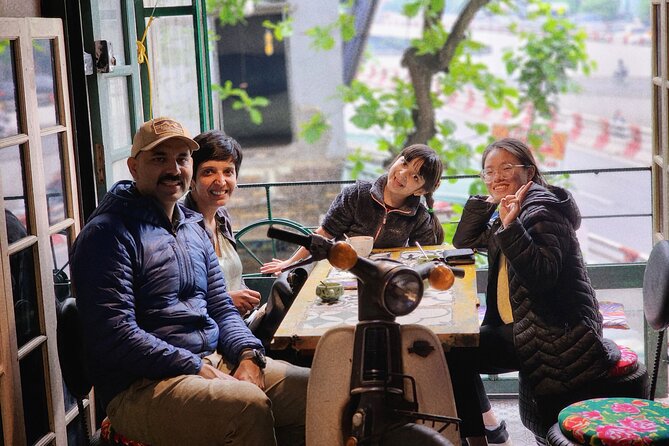 Hanoi Vespa Tours: Food + Culture + Fun on Army Vespa - Train Street, coffee, and timing