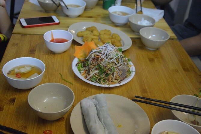 Hanoi Vespa Tours: Hanoi Vintage Vespa Food Tours - Banh cuon and bun cha in the Old Quarter