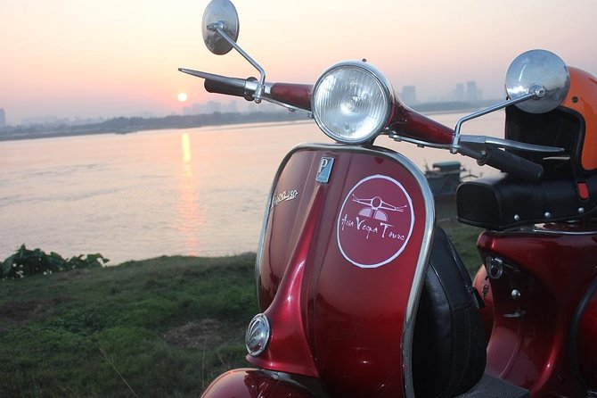 Hanoi Vespa Tours: Hanoi Vintage Vespa Tours Countryside - Hoi Phu keeps an old craft in view