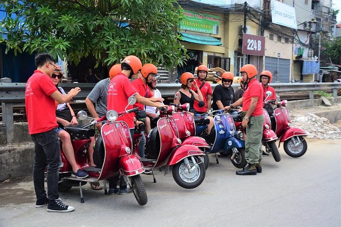 Hanoi Vintage Vespa Tours: HISTORY +FOOD + CULTURE + SIGHT + FUN - Food by Truc Bach Lake
