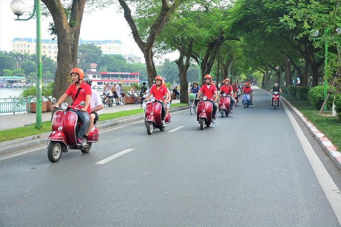 Hanoi Vintage Vespa Tours: HISTORY +FOOD + CULTURE + SIGHT + FUN - The city’s major sights between stops
