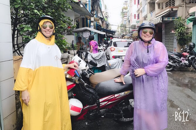 HCM City Local Street Food by scooter/ Aodai Rider Saigon tour - Flower markets, wet markets, and ordinary commerce
