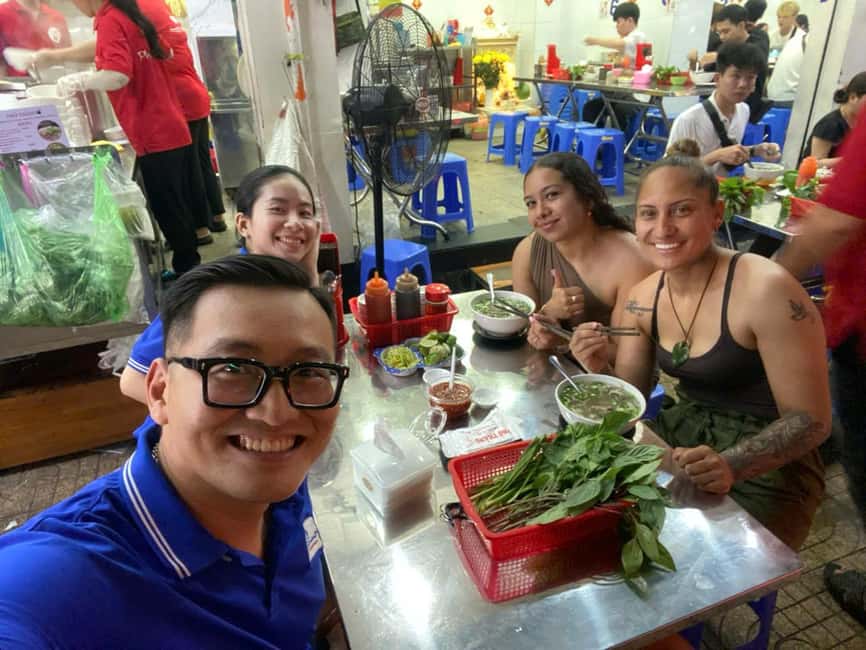 Ho Chi Minh City: Guided Food Tour by Scooter - Hu Tieu Nam Vang gives the tour a proper start