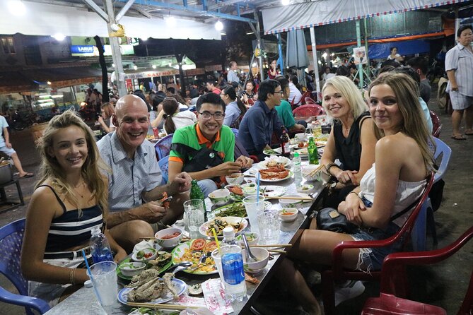 Hoi An Vespa By Night Street Food Tour - White Rose dumplings and the first Vespa ride