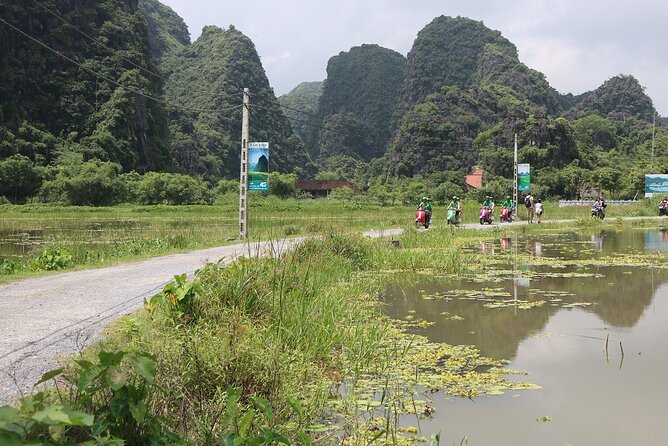 Hoi An Vespa Tour Rural Villages Experience - Crossing a bamboo bridge