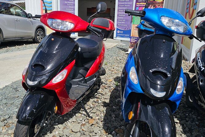 iRide Caribbean 50cc Scooter Rental - Safety, comfort, and who should drive