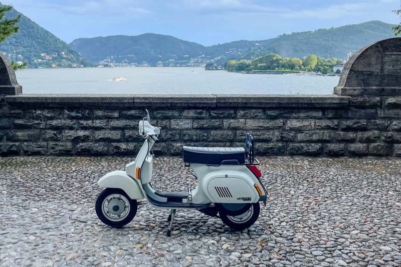 Lake Como: 4, 8, or 24-Hour Classic Vespa Rental & Delivery - Meeting Sebastian at Como Borghi