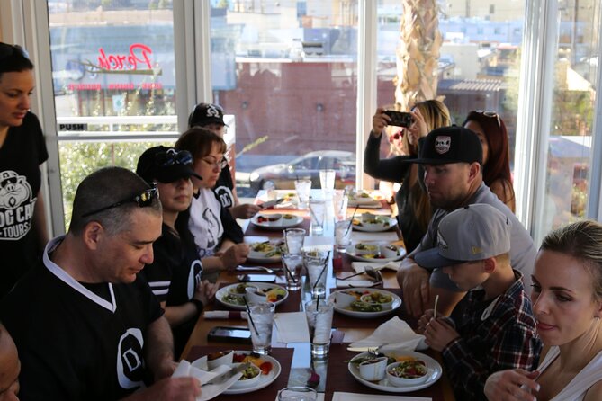 Las Vegas Strip and Downtown Scooter with Souvenir T-shirt & Food Tour - The final food stop and a high view at Rio