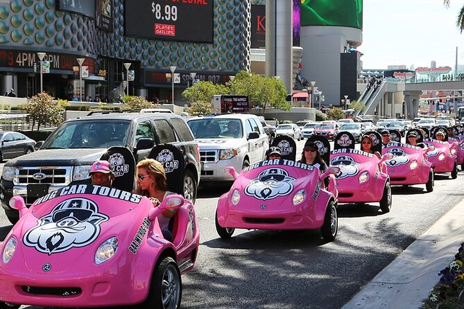 Las Vegas Strip and Downtown Scooter with Souvenir T-shirt & Food Tour - The first food stop and the south Strip