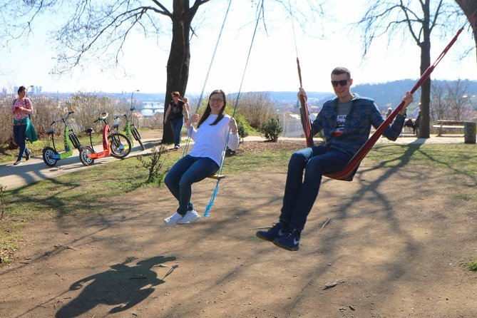 Live-Guided Half-Day Segway & E-Scooter tour - Strahov Monastery and Petrin’s open views