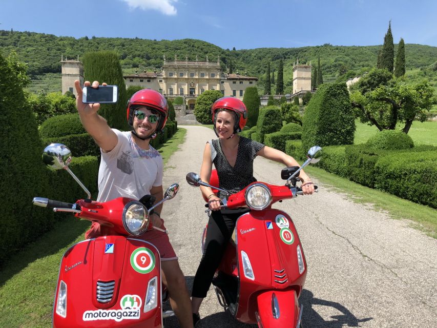 Malcesine: Lake Garda self-guided Vespa tour - Seeing Lake Garda from both shores
