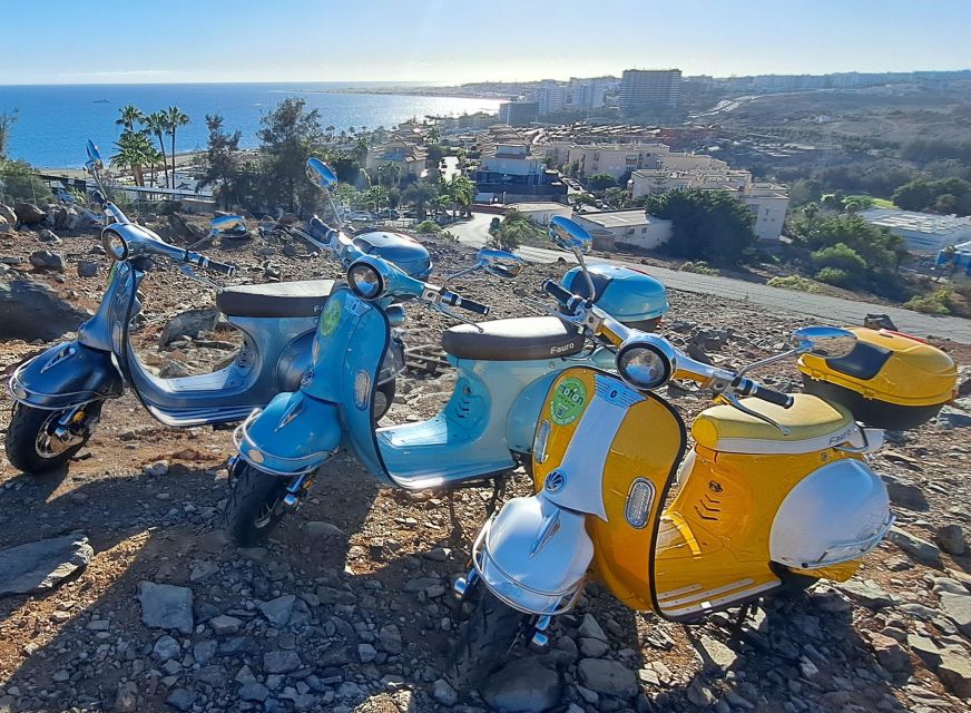 Maspalomas and Las Palmas: electric vintage scooter for rent - Is the electric ride easy for beginners?