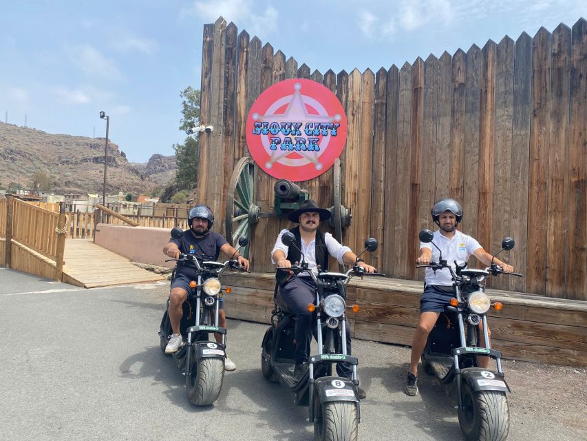 Maspalomas: E-Scooter or E-Bike Tour+Western Town Sioux City - Key points to know before booking