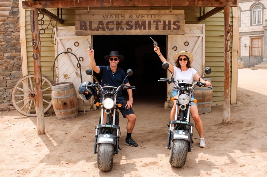 Maspalomas: E-Scooter or E-Bike Tour+Western Town Sioux City - Why this Maspalomas combination works