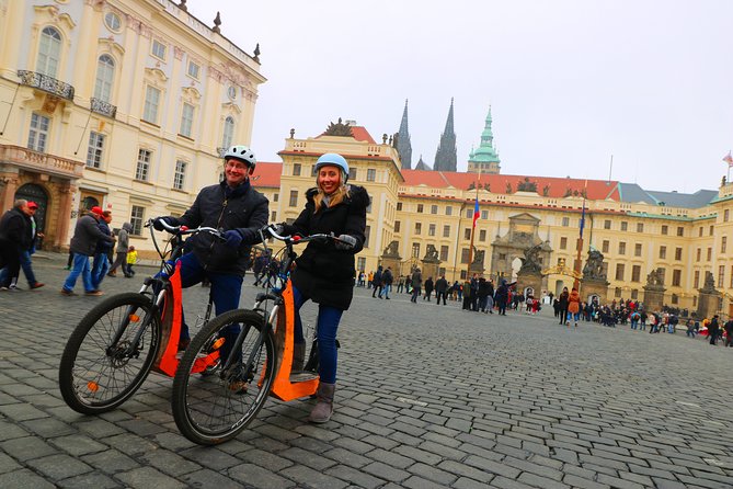 Medieval Prague - E-Bike / E-Scooter City Tour - Charles Bridge and the Kafka museum area