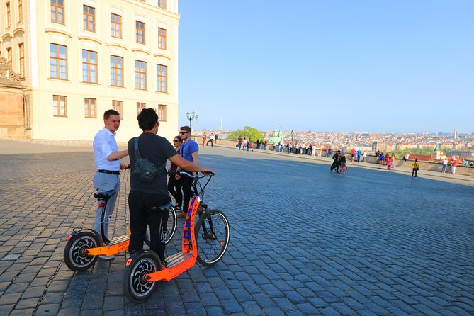 Medieval Prague - E-Bike / E-Scooter City Tour - Letná Park and the Metronome viewpoint