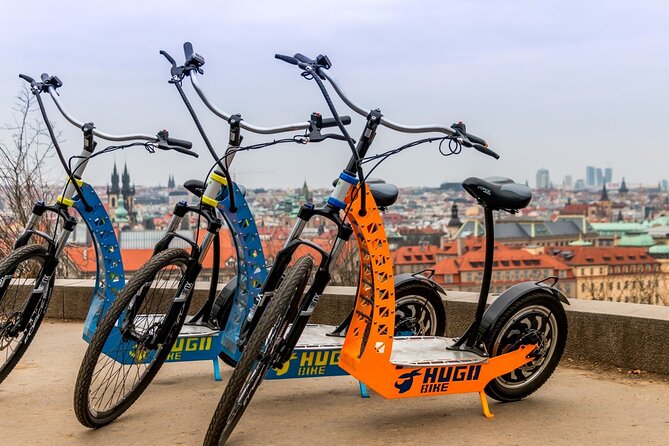 Medieval Prague - E-Bike / E-Scooter City Tour - Prague Castle from the outside
