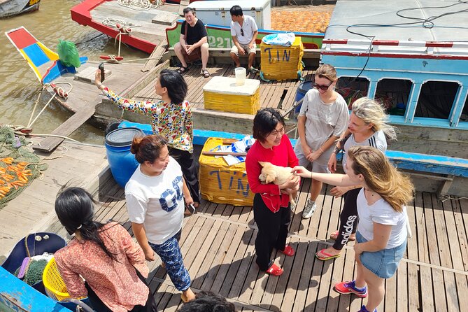 Mekong Wheels & Waters: Scooter, Sailboat, and Savory Food - A Boat Ride Along a Quiet Mekong Branch