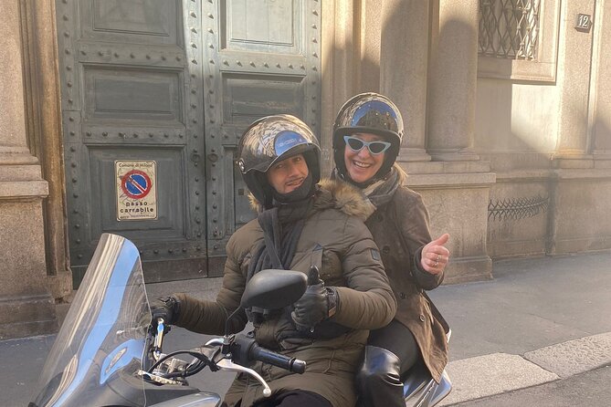 Milan Vespa Adventure: Private Tour for Couples and Friends - Starting at Sforza Castle