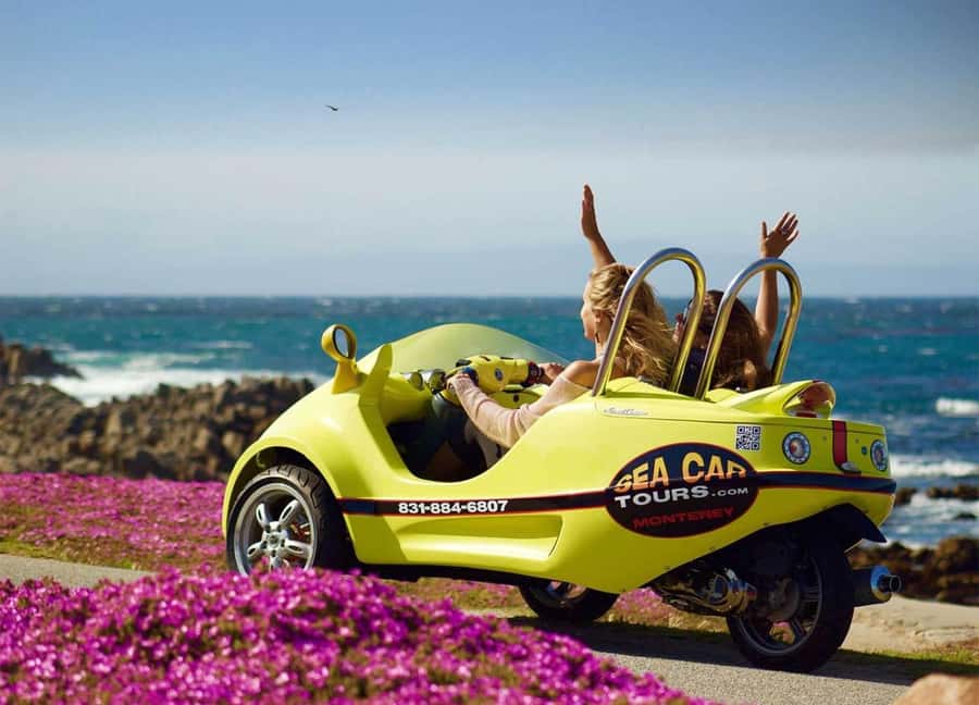 Monterey: 1-Hour GPS Guided Scooter Car Tour - Key points at a glance