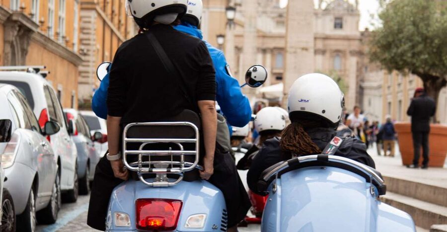 Morning Vespa Sidecar Tour with Cappuccino - Starting with cappuccino and a Roman cornetto