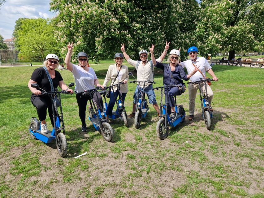 Munich: Top Sights Guided E-Scooter Tour - Eisbach surfers and Munich’s lively side