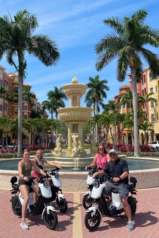 Naples Florida: Downtown Electric Moped Tour - Fun For All - Port Royal and Naples’ eye-catching property prices