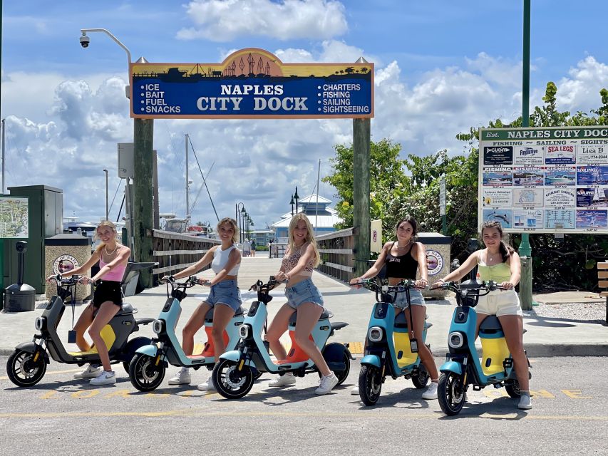 Naples, Florida - Segway Electric Moped Tour - Family Fun - Starting at Tin City Waterfront Shops