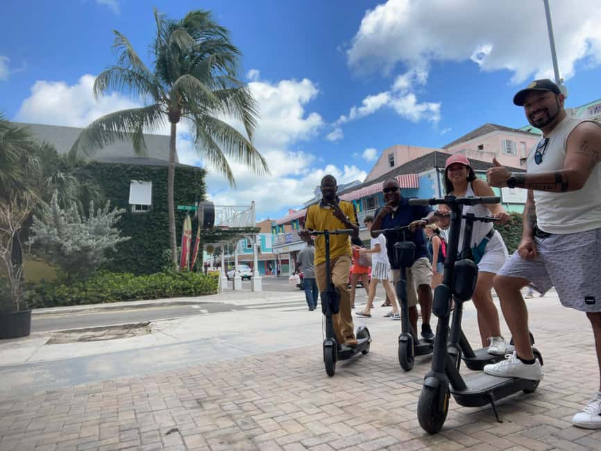 Nassau: E-Scooter Tour with Food Tasting and Local Drinks - Why this Nassau scooter tour works