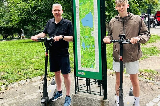 New York Central Park Guided Electric Scooter Tour - Harlem Meer and the Upper East Side