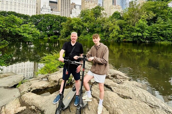 New York Central Park Guided Electric Scooter Tour - Bow Bridge and the west side of the park