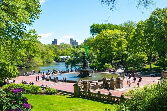 New York City Guided Electric Scooter Tour of Central Park - Riding toward the Reservoir