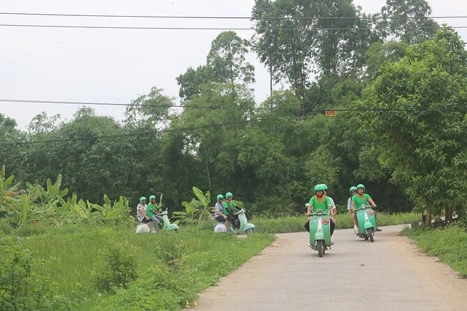 Ninh Binh Vespa Start from Hanoi + Boat + Villages +Rice Paddies - Leaving Hanoi in a luxury limousine