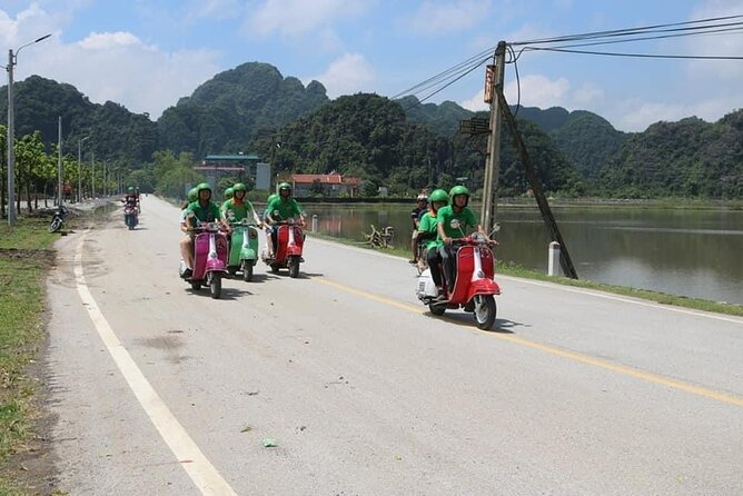 Ninh Binh Vespa Start from Hanoi + Boat + Villages +Rice Paddies - Climbing the 500 steps at Mua Cave