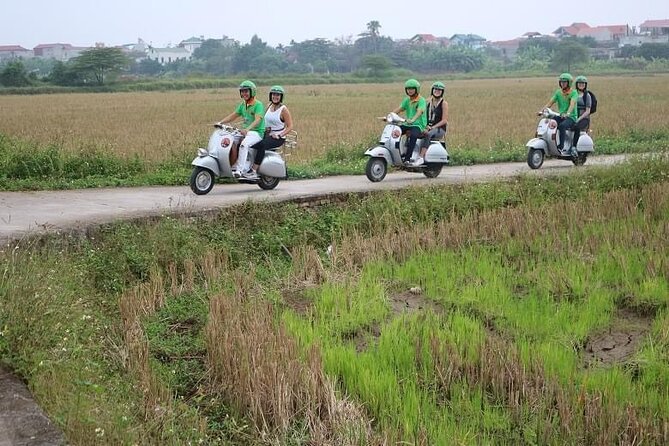 Ninh Binh Vespa Start from Hanoi + Boat + Villages +Rice Paddies - A Vietnamese lunch in the countryside