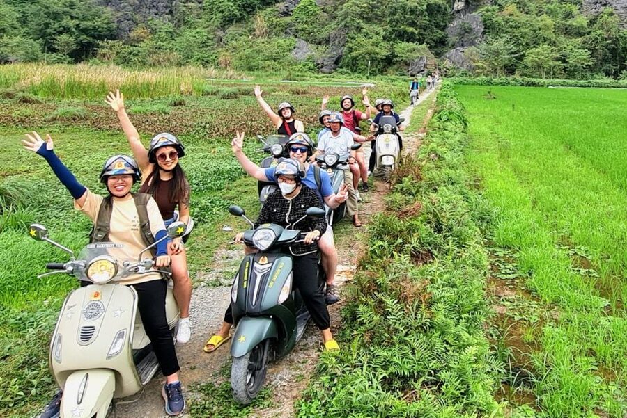 Ninh Binh Vespa Tours from Hanoi: Vespa + Boat + Daily Life - Lunch in a local home