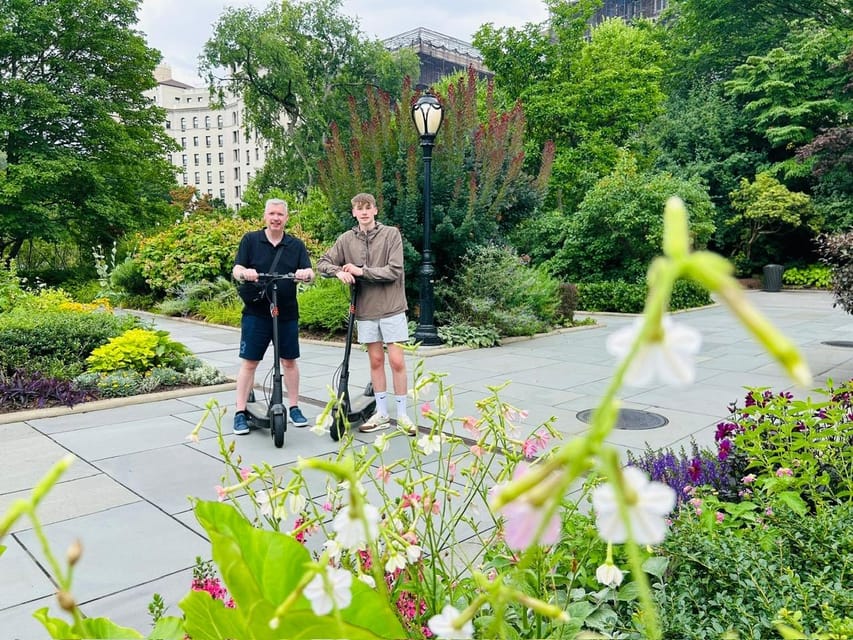 NYC: Central Park Private Guided Electric Scooter Tour - Bethesda Terrace, the Mall, and Cherry Hill