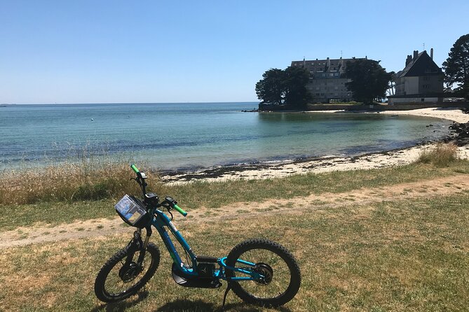 Off-road electric scooter-2h30 guided by GPS- "Carnac" - From Erdeven to Carnac on an unusual electric ride