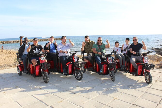 Paphos Electric Scooter Rental - Following the Coastal Path