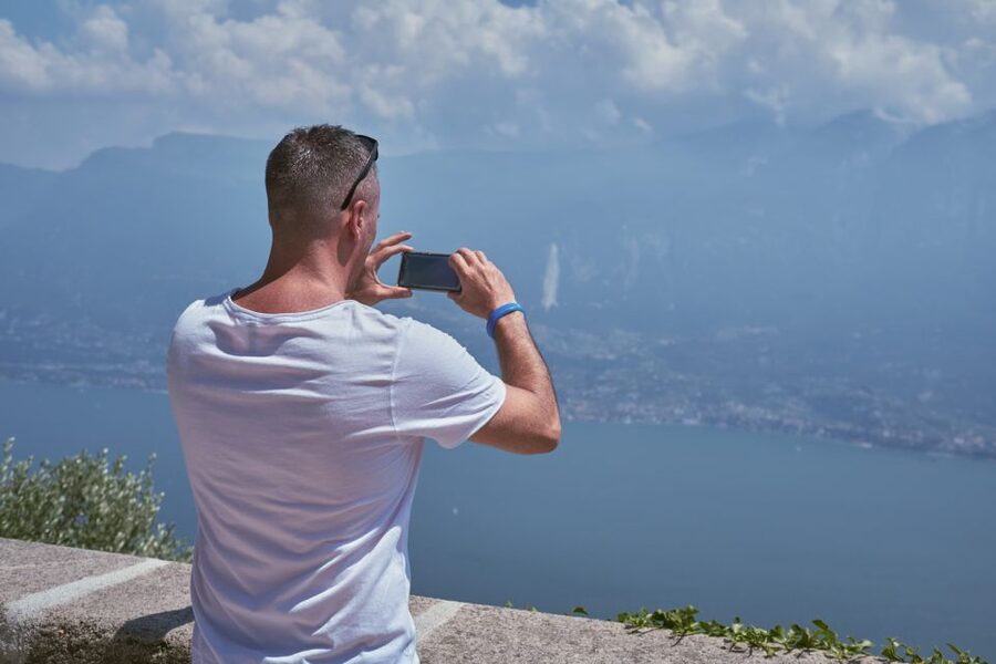 Peschiera del Garda: Lake Garda self-guided Vespa tour - Crossing Lake Garda by ferry