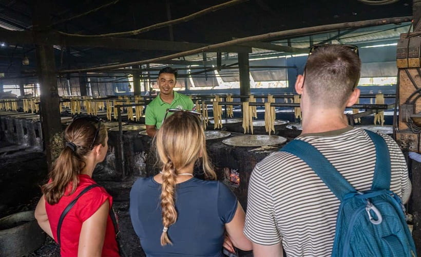Phnom Penh Silk Island Haft Day Tour - Top Rating Experience - Crossing the river to Silk Island