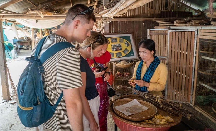 Phnom Penh Silk Island Haft Day Tour - Top Rating Experience - Meeting your guide and leaving Phnom Penh
