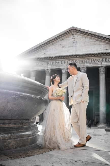 Photo Shoot in Rome with Vespa And Vintage Fiat 500 Options - The Colosseum session: three viewpoints in about 30 minutes