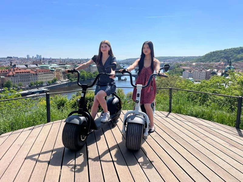 Prague: 3-Hour Fat Tire E-Scooter Tour - Letná Park, the Metronome, and the first city panorama